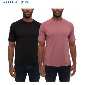 New Glacier Performance 2 Pack Men’s Tops
